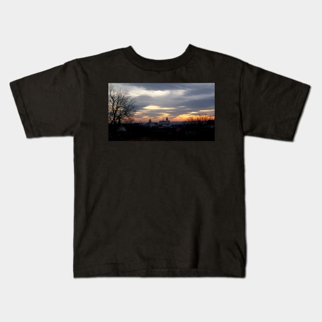 Dawn in Krakow Kids T-Shirt by SHappe